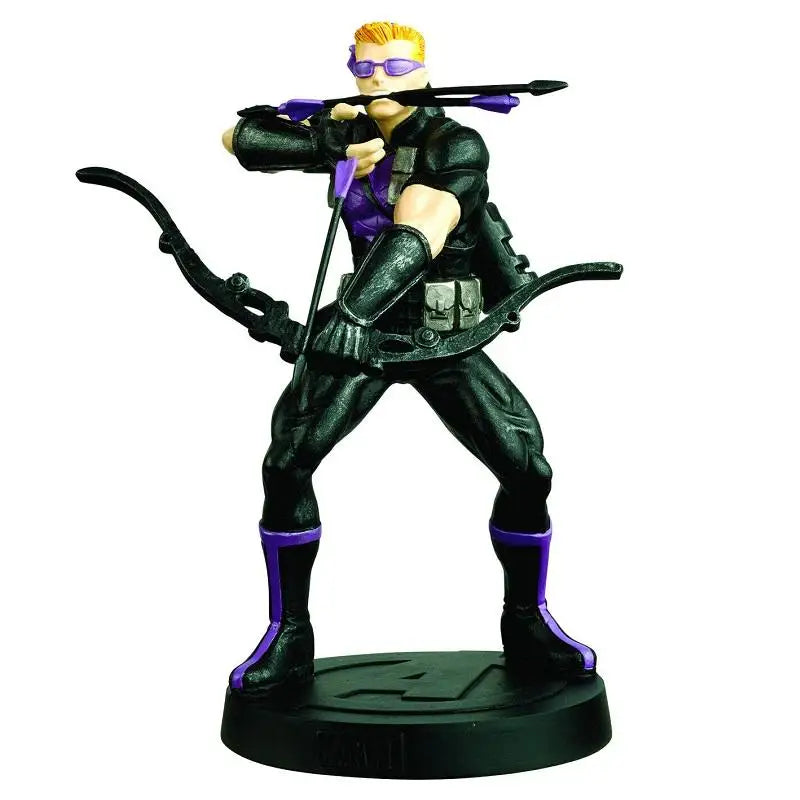 Eaglemoss Avengers Hawkeye-figuurtje - beschilderd hars, 13 cm, collector's box