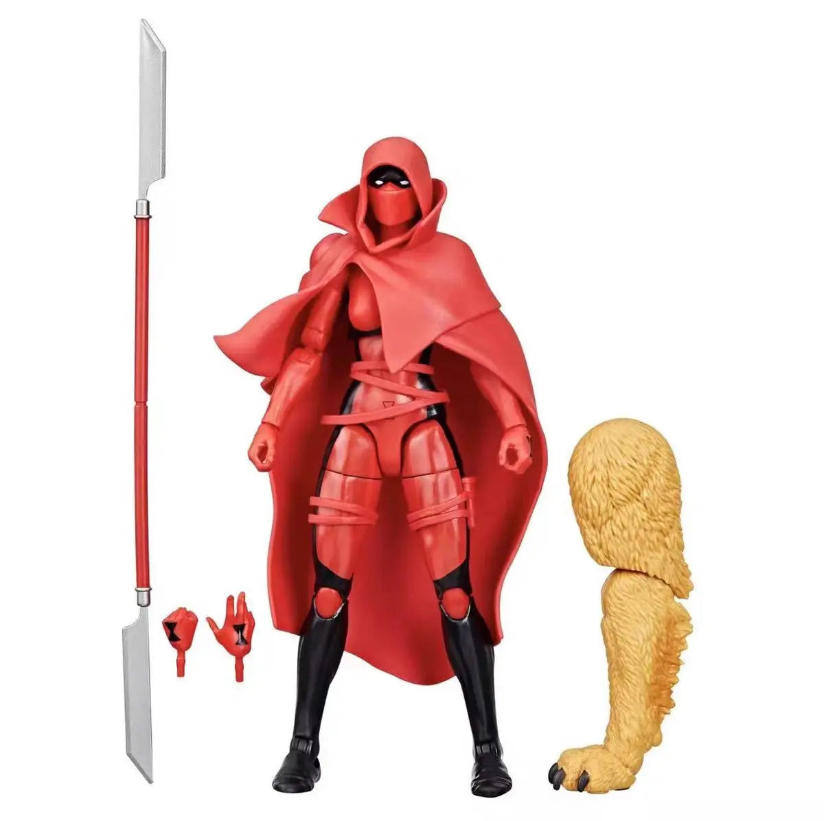 Marvel Legends Red Widow-figuur - Hasbro Build-A-Figure Marvel's Zabu