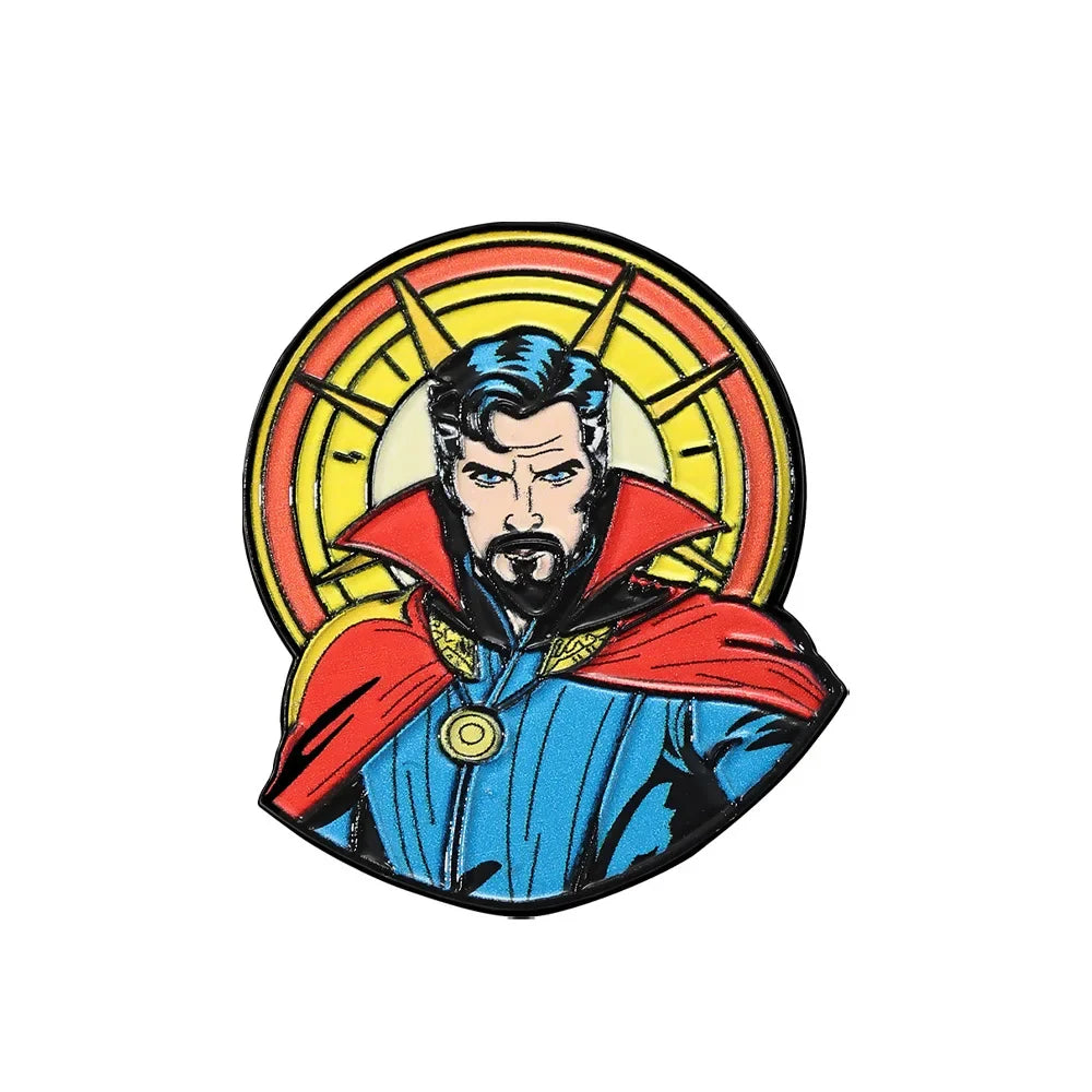 Avengers-emaille badge - Captain Marvel