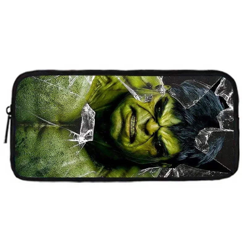 Hulk-etui - gebroken-glas-effect op het gezicht