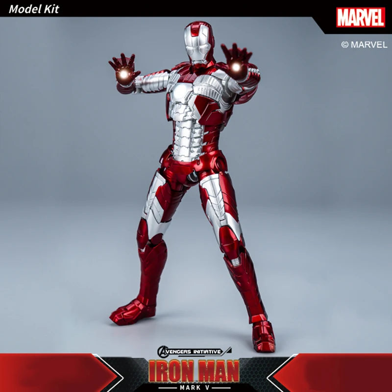 Fondjoy Iron Man MK5-figuur - Rood-zilveren pantser met box