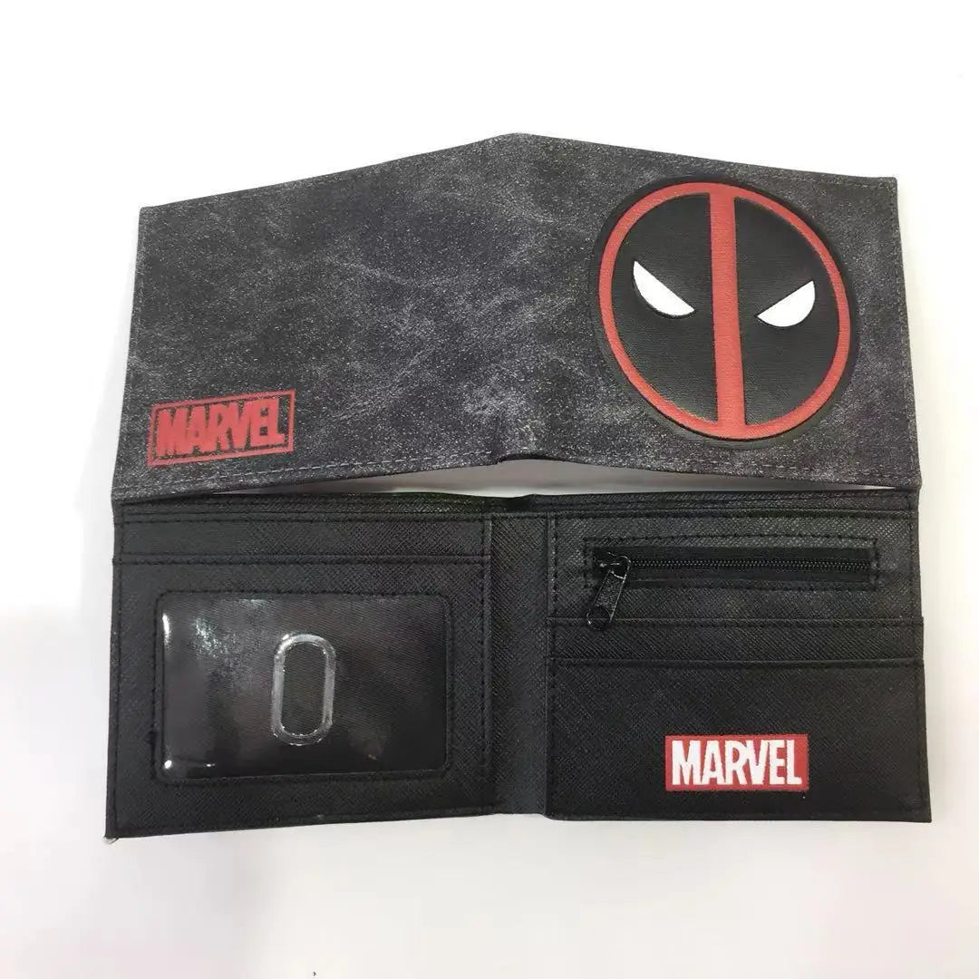 Avengers-portemonnee Deadpool – rode textuurpatch