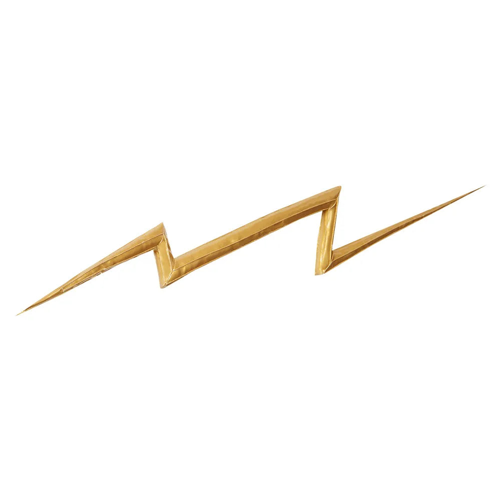 Thor-bliksemschicht – gouden cosplayaccessoire