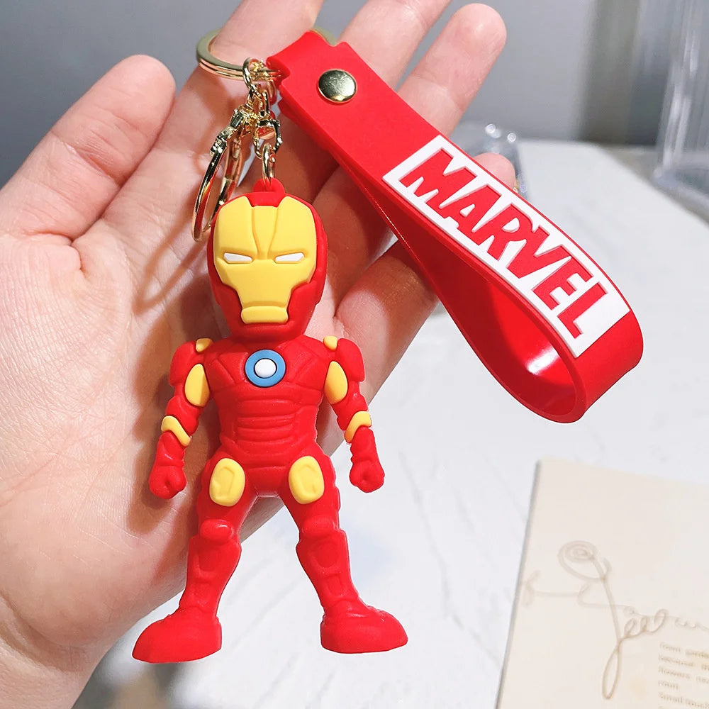 Iron Man-sleutelhanger - Siliconenfiguurtje