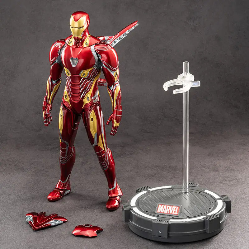 ZD Toys Iron Man MK50-figuurtje - rode en gouden nanotechnologie