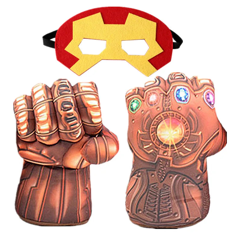 Avengers Infinity Gauntlet-gevechtshandschoenen voor kinderen - Iron Man-masker