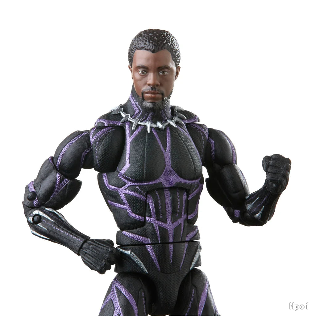 Figurine Hasbro Marvel Legends Black Panther - Costume noir et violet, articulée