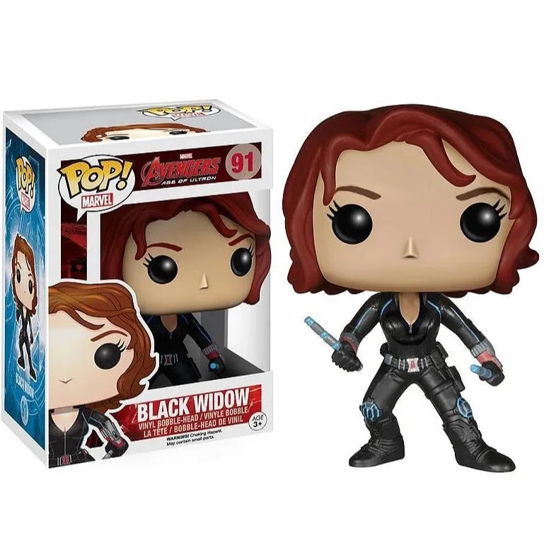 Funko Pop Avengers Black Widow-figuur - Standaard Age of Ultron #91