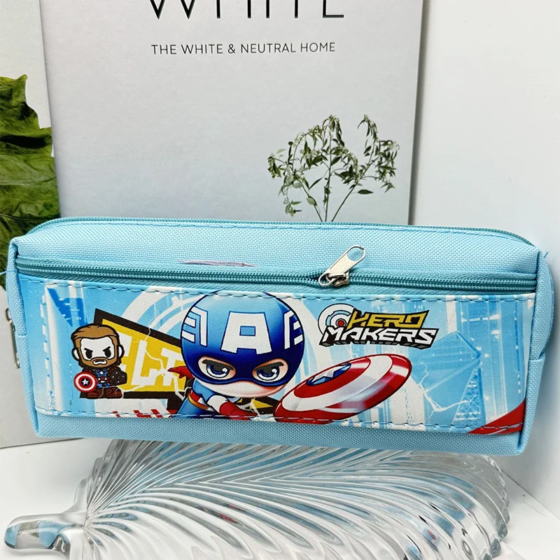 Chibi Captain America etui - Hemelsblauw