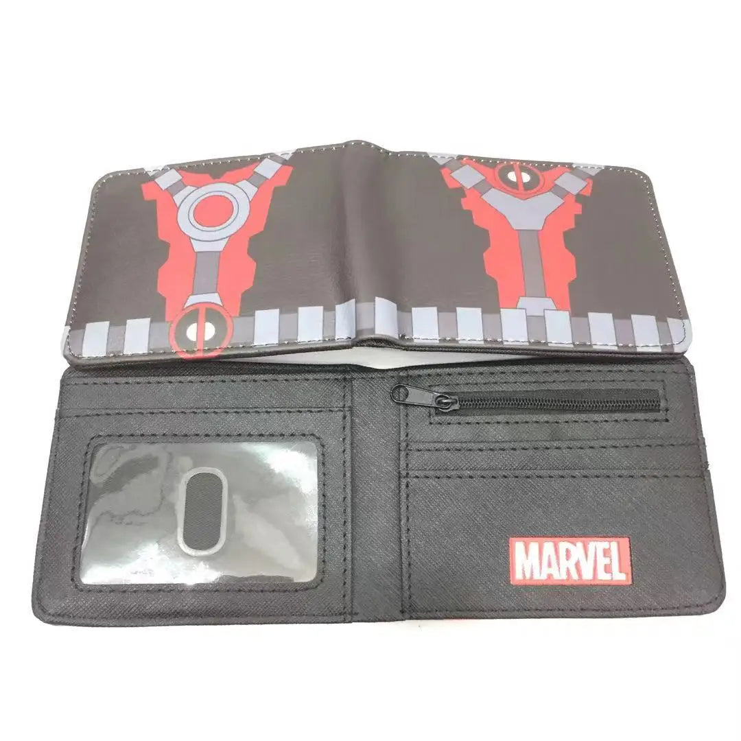 Avengers Deadpool-portemonnee - Grijs, open kaarten