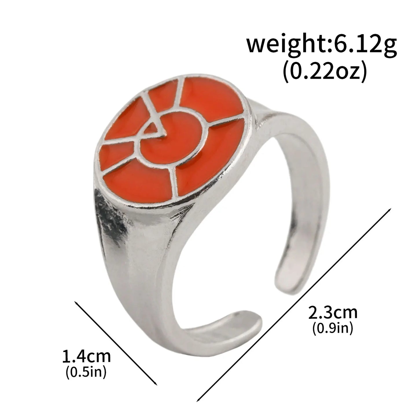 Avengers-ring - Oranje segmenten