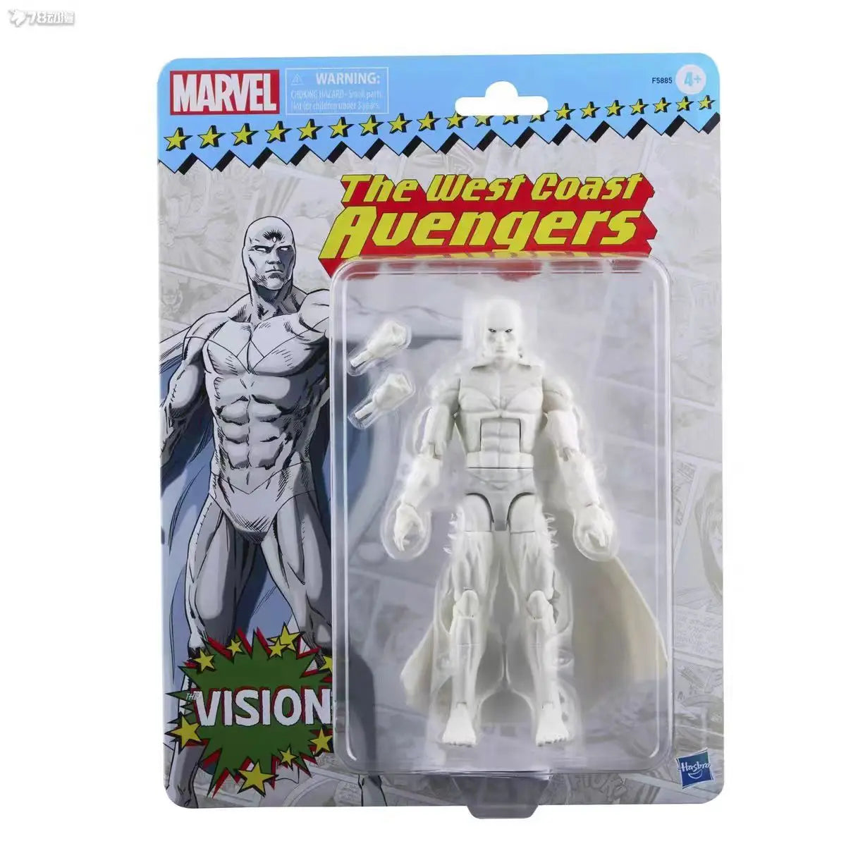 Hasbro Vision-figuur, wit - Vintage West Coast Avengers