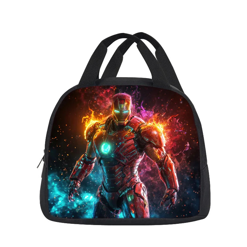 Avengers Iron Man-lunchdraagtas – nevel, vuur en ijs