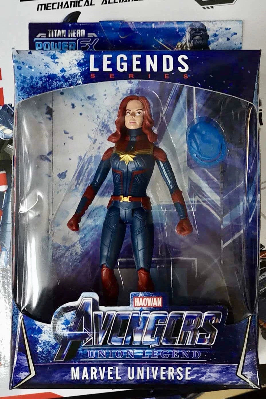 Captain Marvel-figuurtje - Gevechtstenue