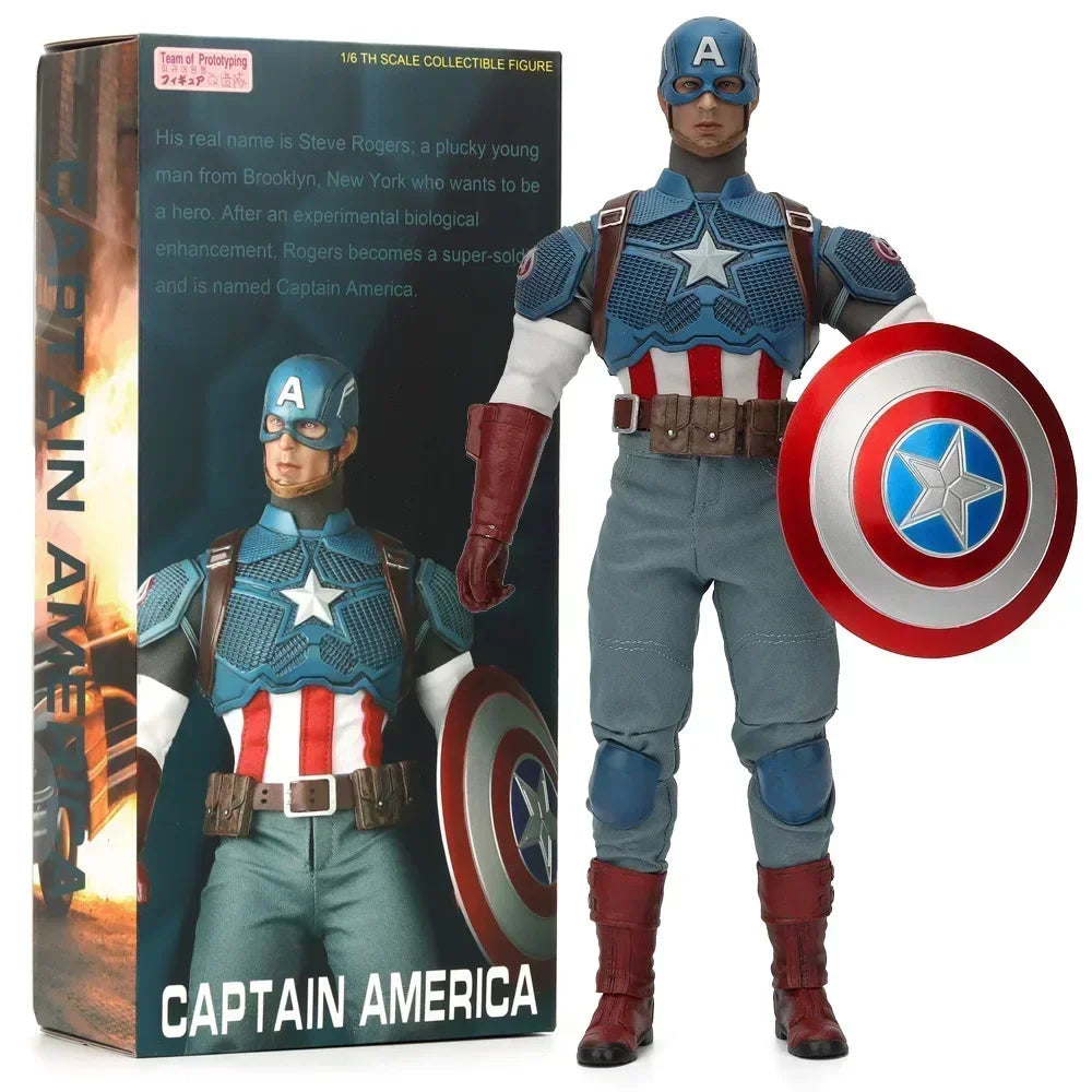 Figurine Avengers Captain America - Klassiek Schild 1/6