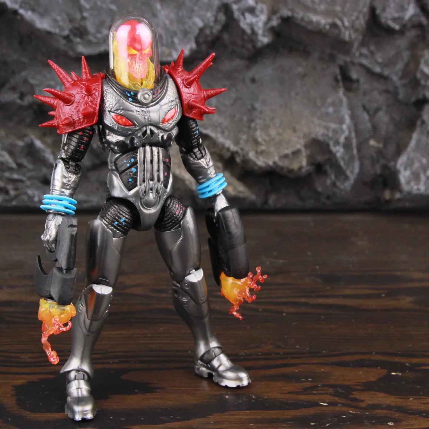 Cosmische Ghost Rider-figuur - Gesloten helm met vizier