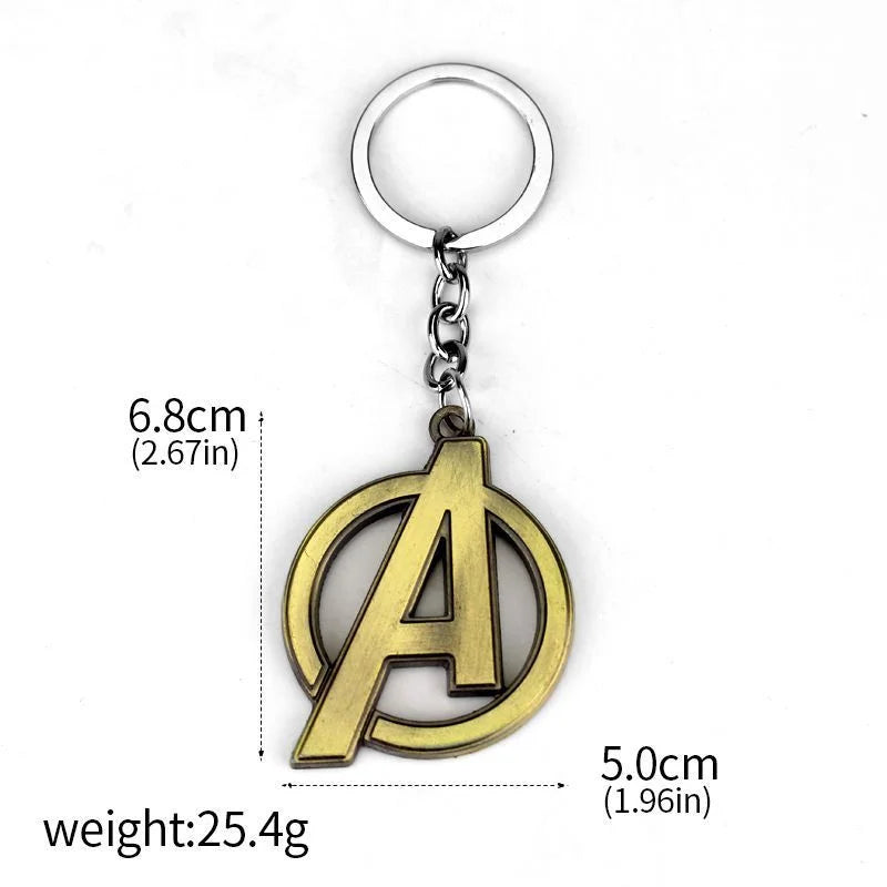 Avengers-sleutelhanger met A-logo - Glad brons