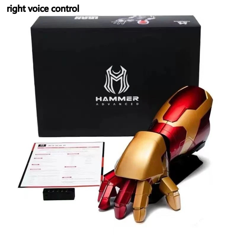 Mechanische arm Iron Man - Rode en gouden MK42-onderarm