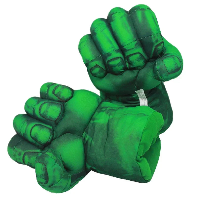 Hulk-handschoenen voor kinderen - groene vuisten