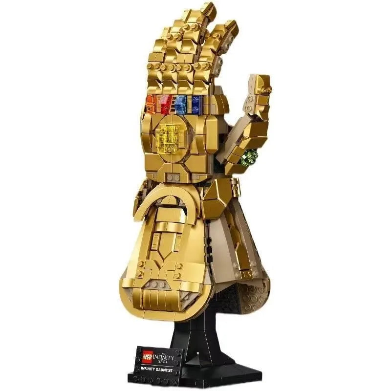 Avengers Nano Gauntlet-bouwstenenfiguurtje - gouden editie, 675 onderdelen