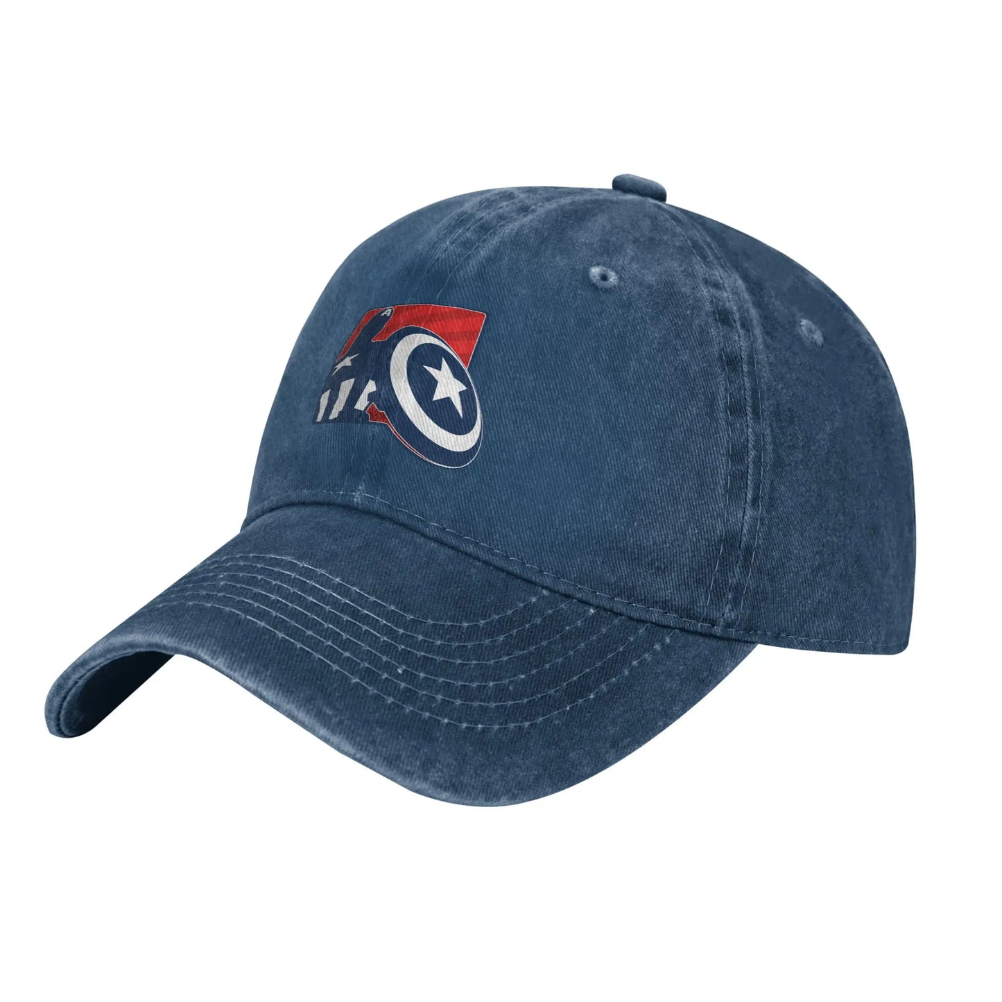 Avengers Captain America-pet - Gevleugeld Helm-logo