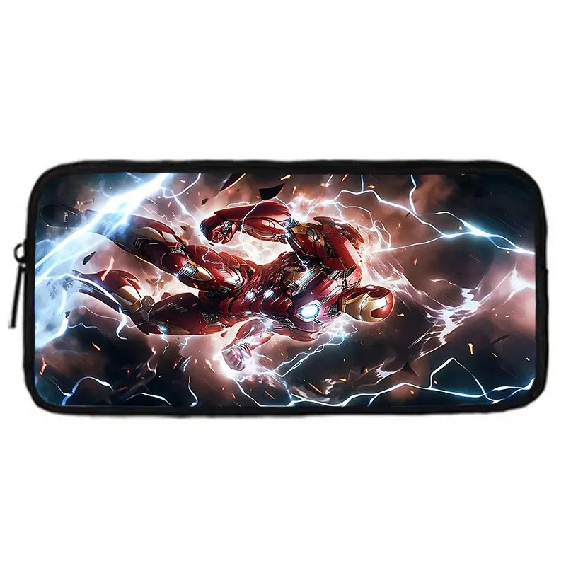 Avengers Iron Man-etui - Bliksemschichten in gevecht