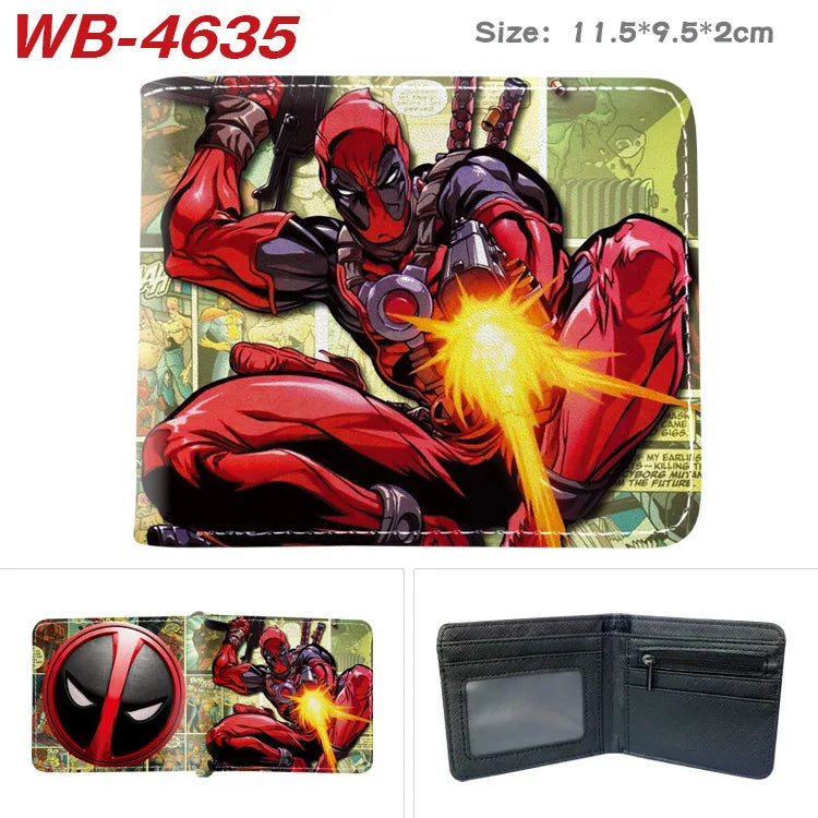 Avengers-portemonnee Deadpool – zwarte en rode ogen