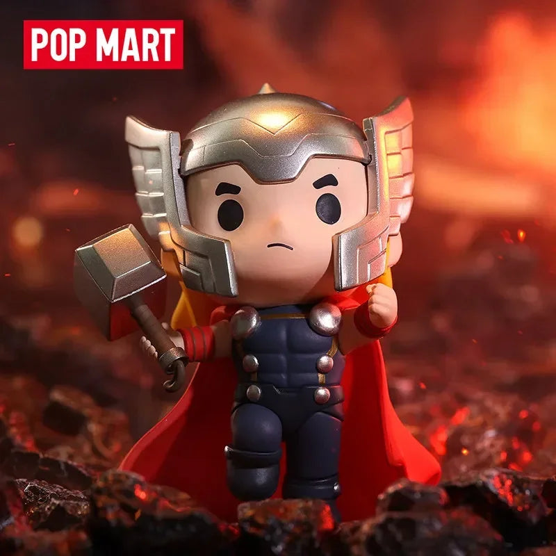 Kartonnen POP MART Avengers-display - Displaydoos 12 stuks