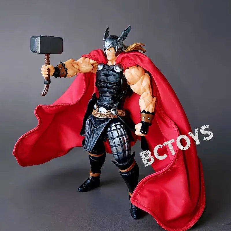 Thor Revoltech Yamaguchi-figuur - Gearticuleerde comicstijl van BC Toys