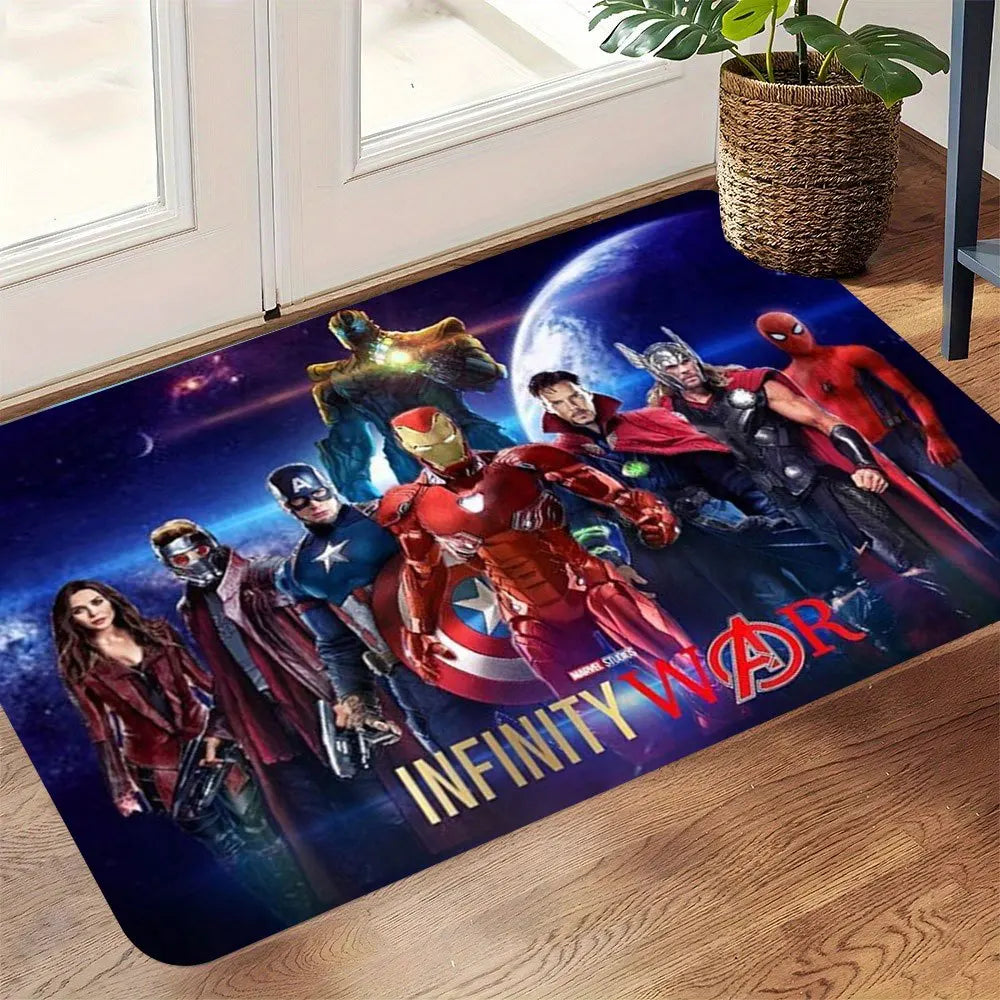 Marvel Avengers Infinity War-mat - Ontwerp met kleurrijk team