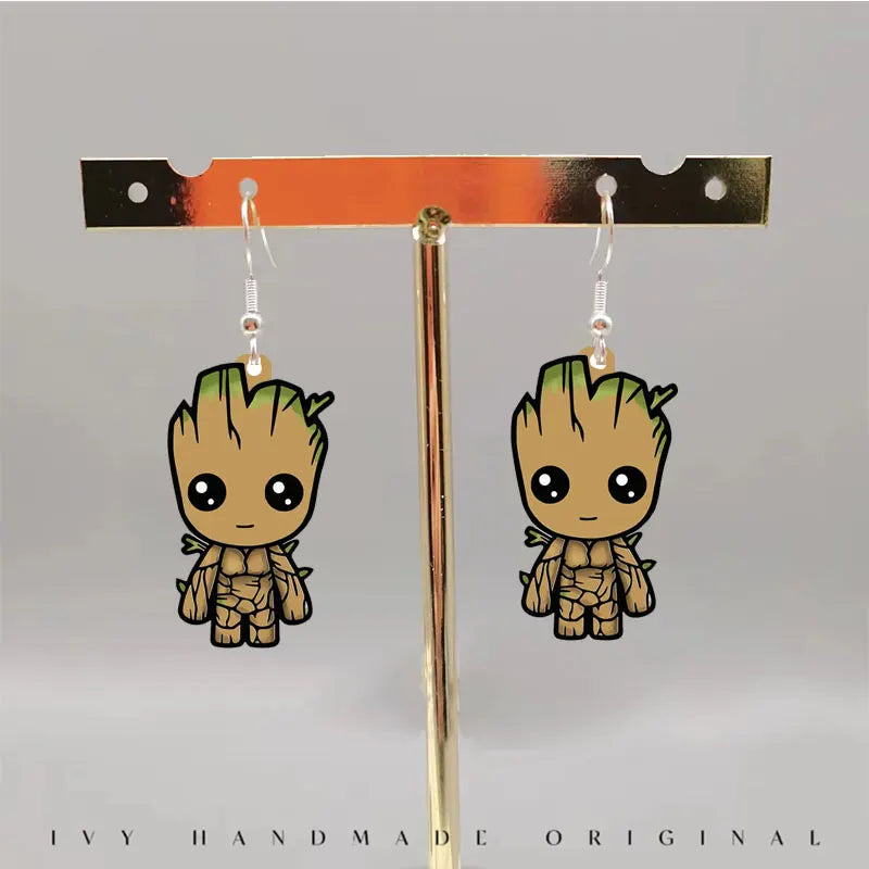Oorbellen Guardians of the Galaxy Baby Groot - Staand