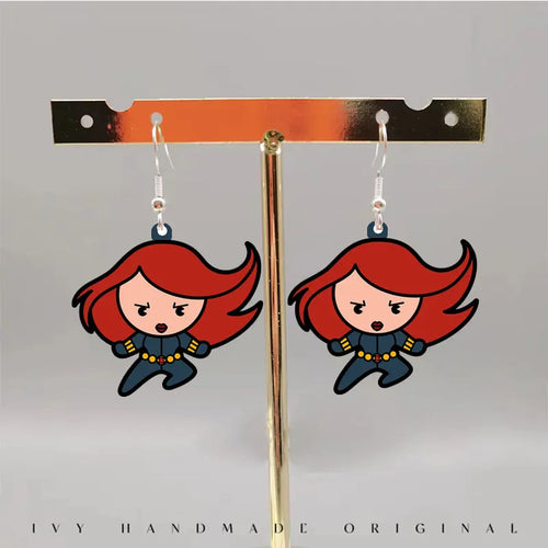 Avengers-oorbellen Black Widow