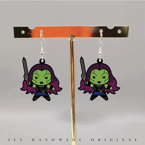 Oorbellen Guardians of the Galaxy Gamora