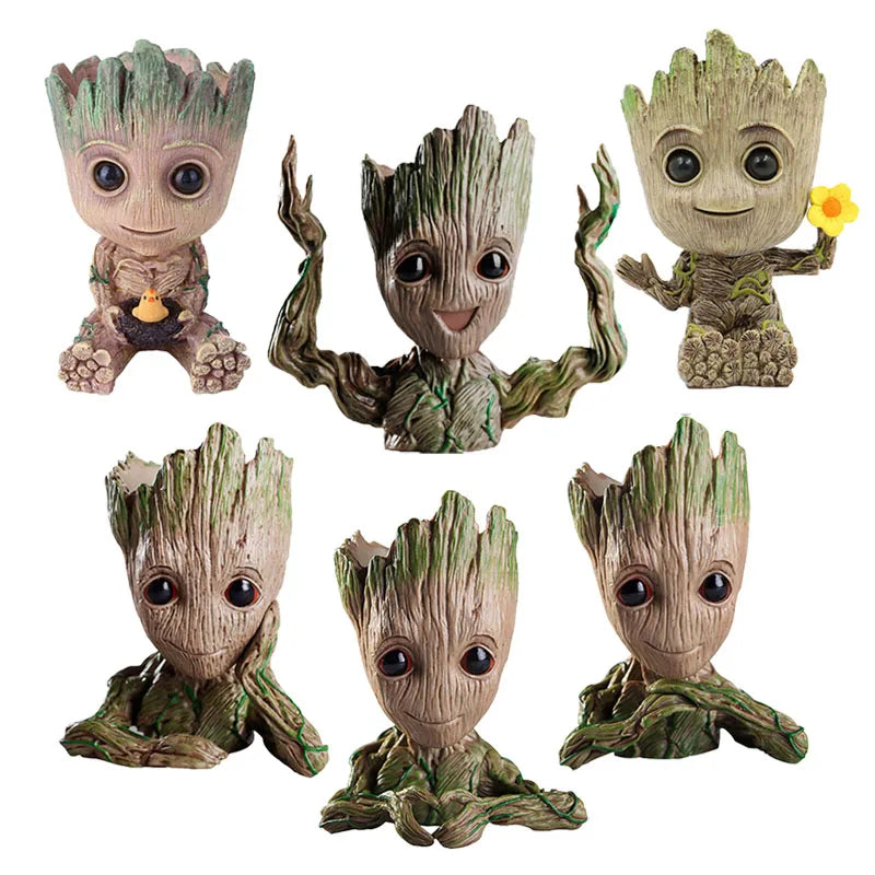 Baby Groot-plantenpot - Multifunctionele pennenhouder en opberger