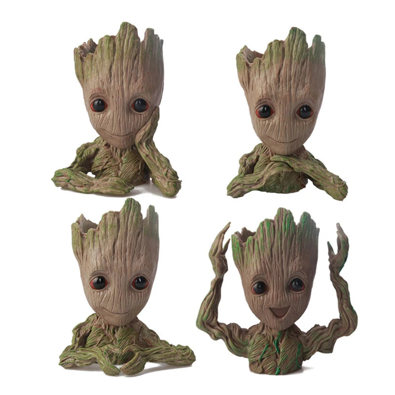 Baby Groot-plantenpot - Multifunctionele pennenhouder en opberger