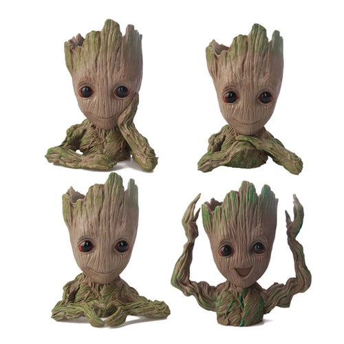 Baby Groot-plantenpot - Multifunctionele pennenhouder en opberger