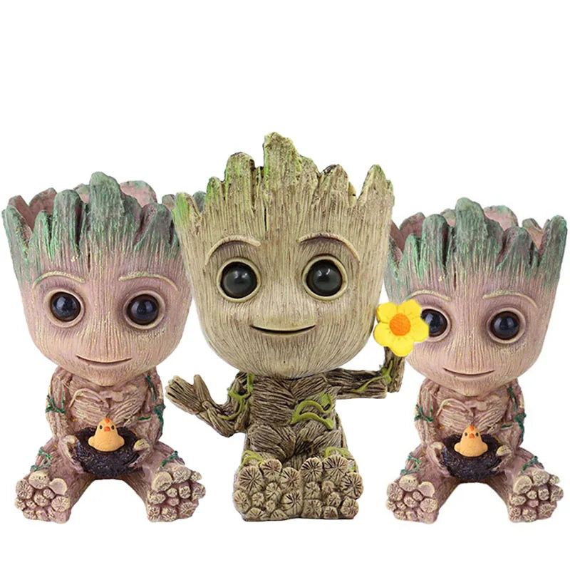 Baby Groot-plantenpot - Multifunctionele pennenhouder en opberger