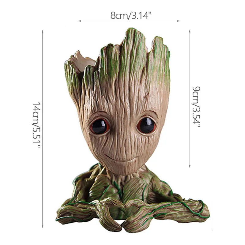 Baby Groot-plantenpot - Multifunctionele pennenhouder en opberger