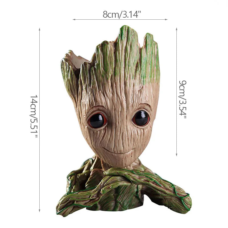 Baby Groot-plantenpot - Multifunctionele pennenhouder en opberger