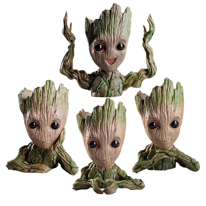 Baby Groot-plantenpot - Multifunctionele pennenhouder en opberger