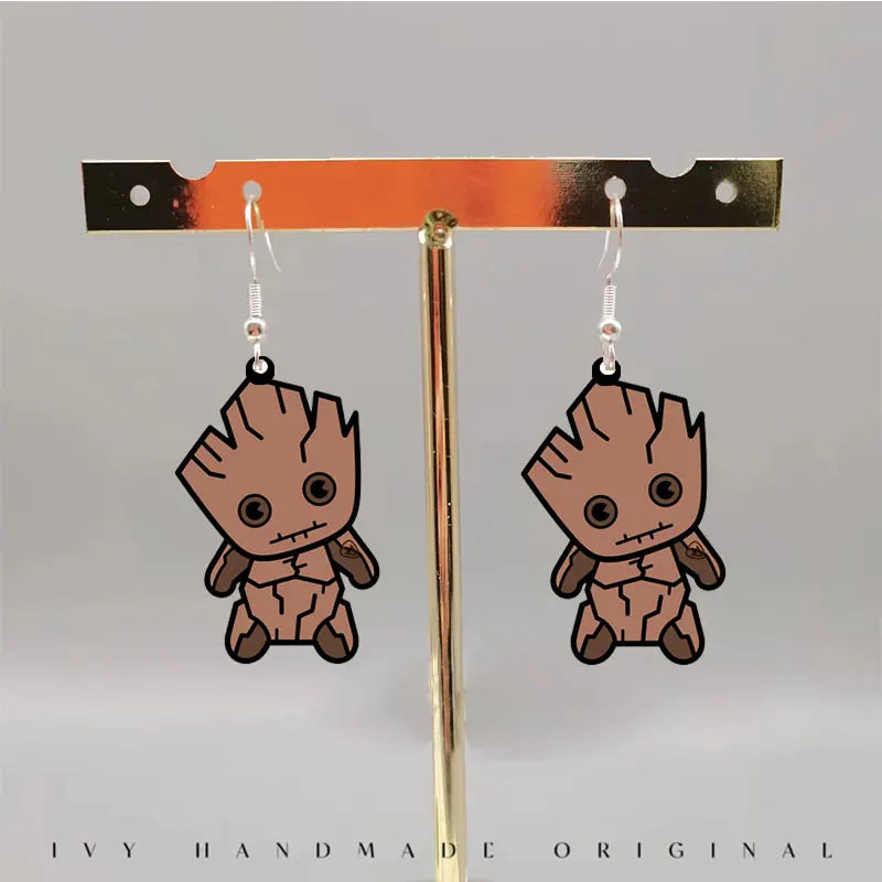 Oorbellen Guardians of the Galaxy Baby Groot - Zittend