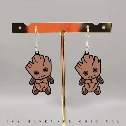 Oorbellen Guardians of the Galaxy Baby Groot - Zittend
