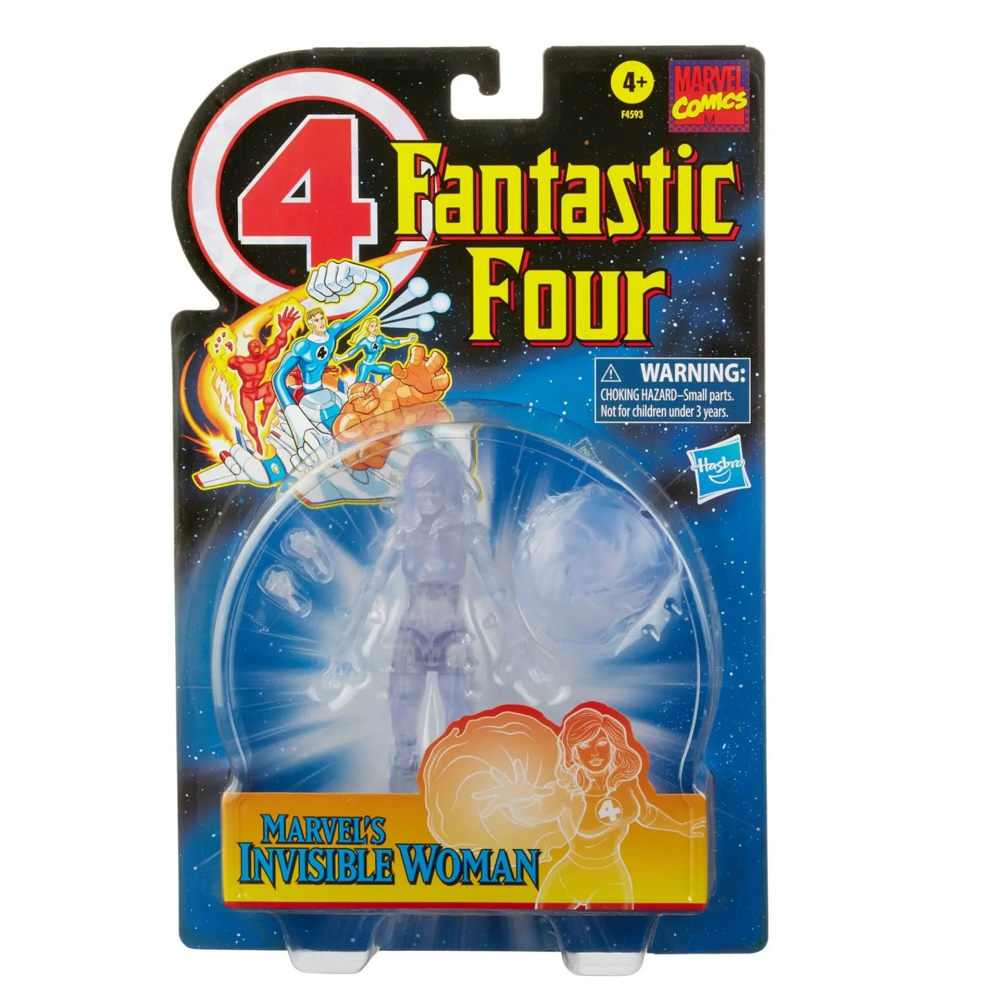Marvel Legends Fantastic Four Retro Wave-figuur - The Thing, Human Torch, Invisible Woman, Mr. Fantastic, Psycho-Man, 6 inch
