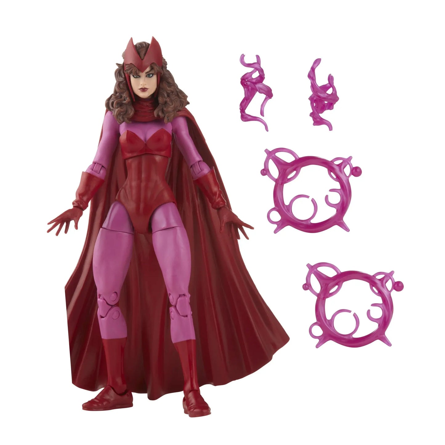 Marvel Legends Vintage-figuur - Scarlet Witch met roze magische effecten