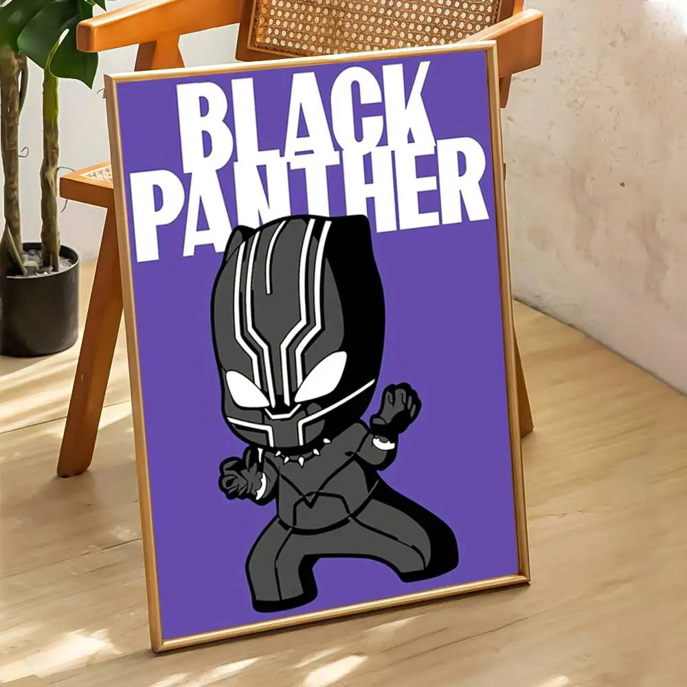 Black Panther-sticker - Muurdecoratie