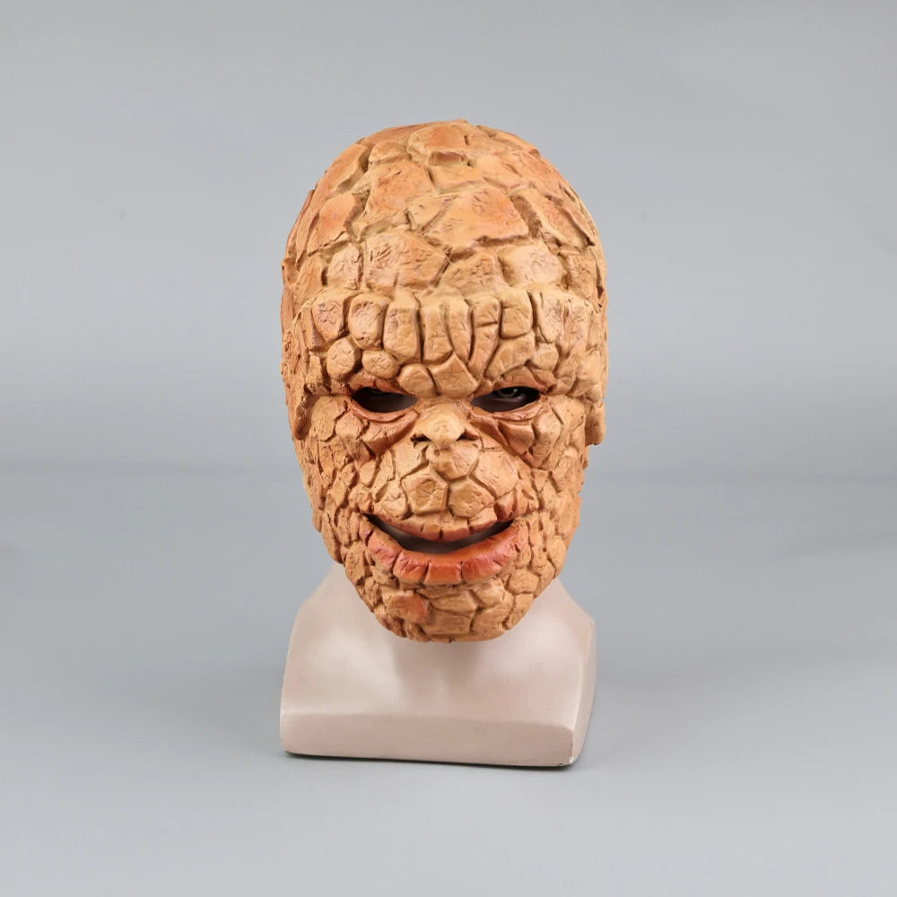 Masque et gants The Thing - Cosplay Fantastic Four en latex pour adulte