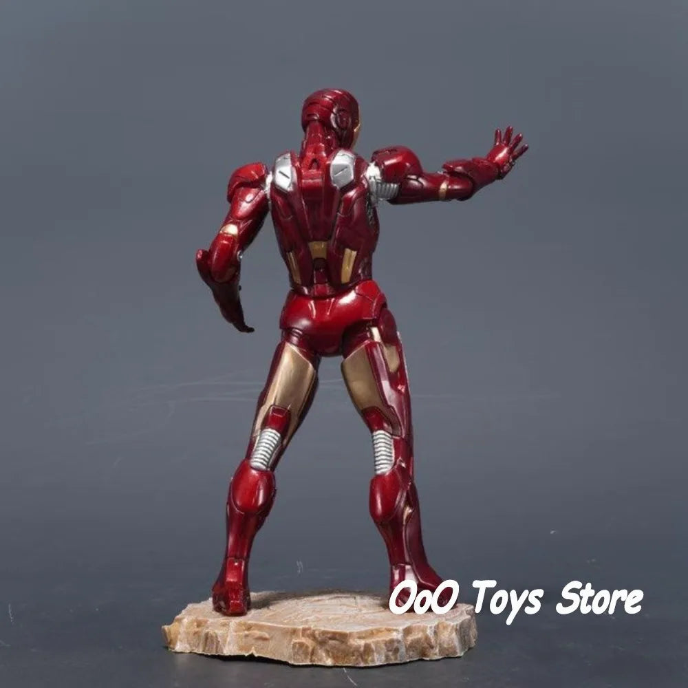 Avengers Iron Man-beeld - Deluxe-editie, PVC 23cm