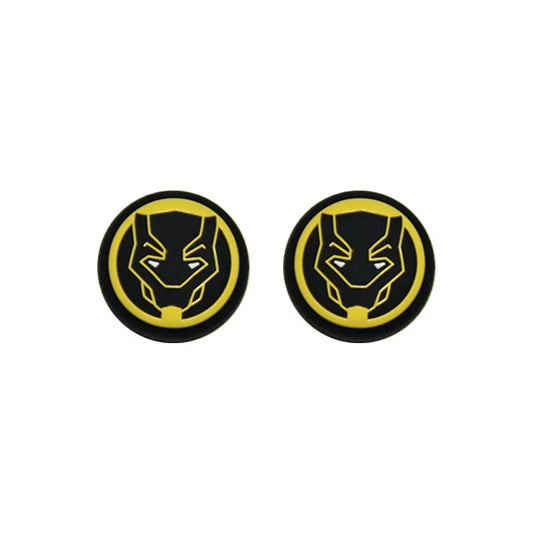Black Panther-controllergrip - Zwart-gele duo