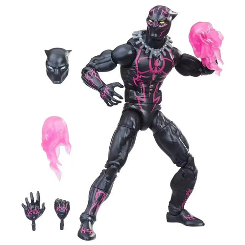 Marvel Legends Black Panther-figuurtje - vibraniumkostuum, roze effecten, 15 cm