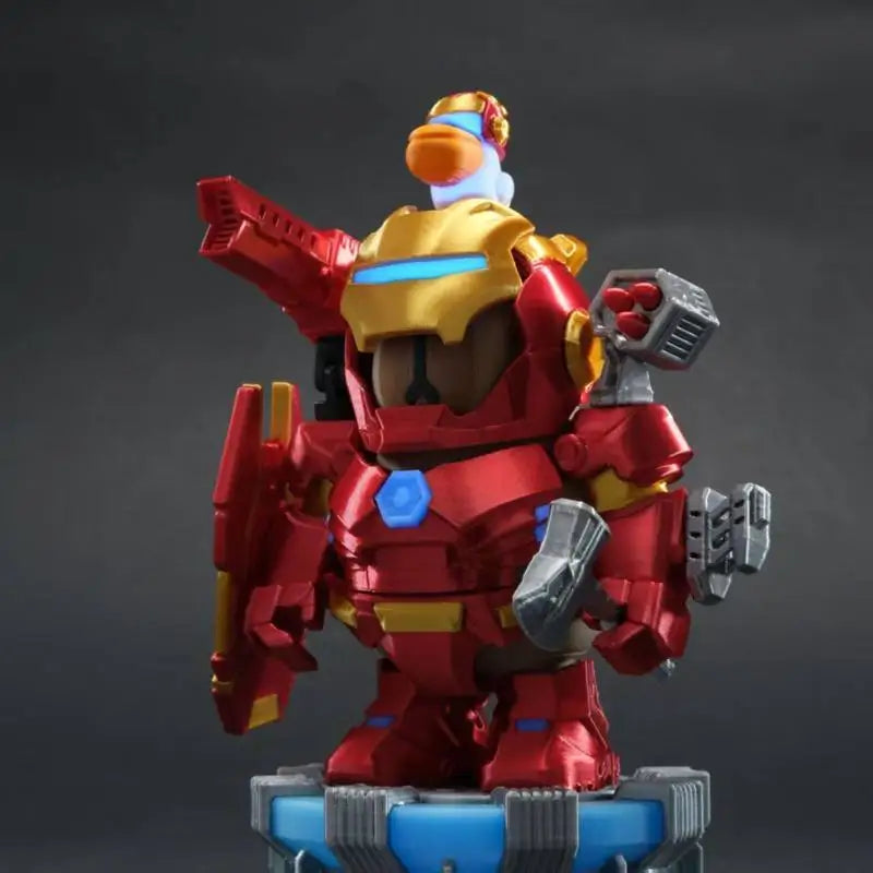 Iron Man-capybarafiguur - Rood-gouden pantser